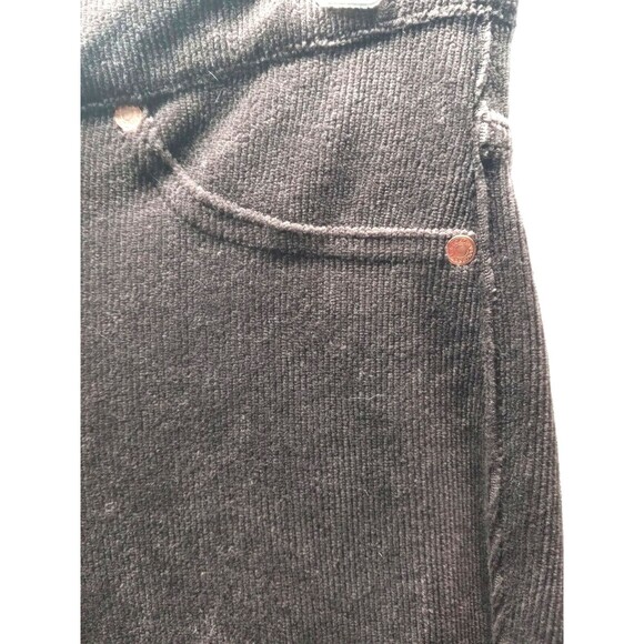 Corduroy Look Gloria Vanderbilt Size 6P Vickie Medium Rise Skinny Dark Brown - Picture 4 of 9